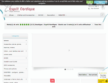 Tablet Screenshot of esprit-nordique.fr